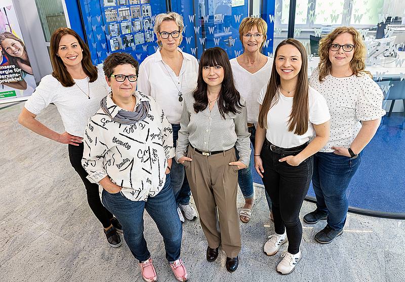 Team des Kundendienstes im Kundencenter von den Stadtwerken Weißenfels