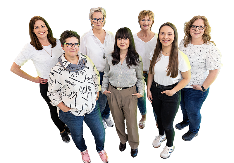 Team des Kundendienstes von den Stadtwerken Weißenfels